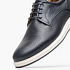 Ανδρικά Παπούτσια Δετά B201 Μπλε Δέρμα Boss shoes