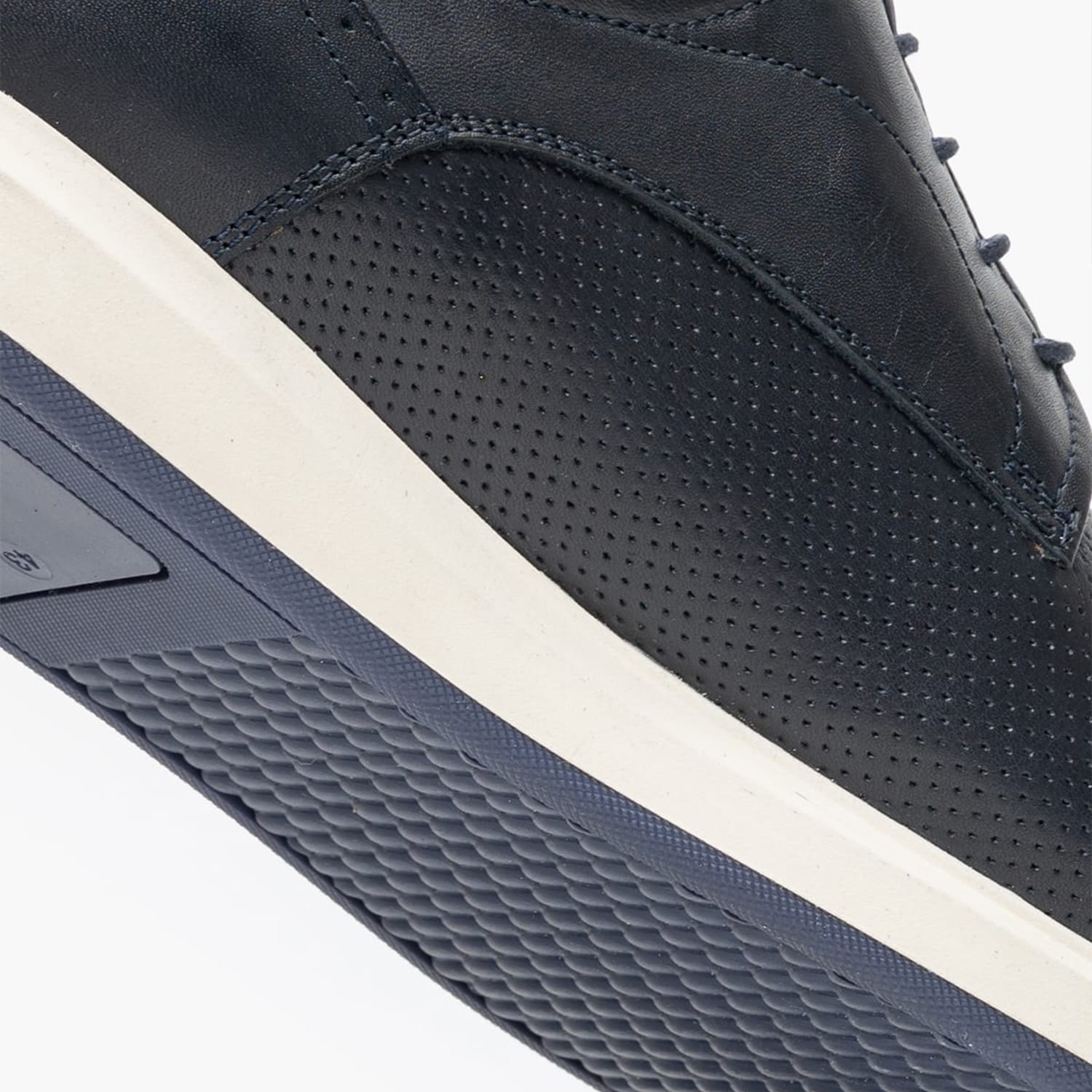 Ανδρικά Παπούτσια Δετά B201 Μπλε Δέρμα Boss shoes