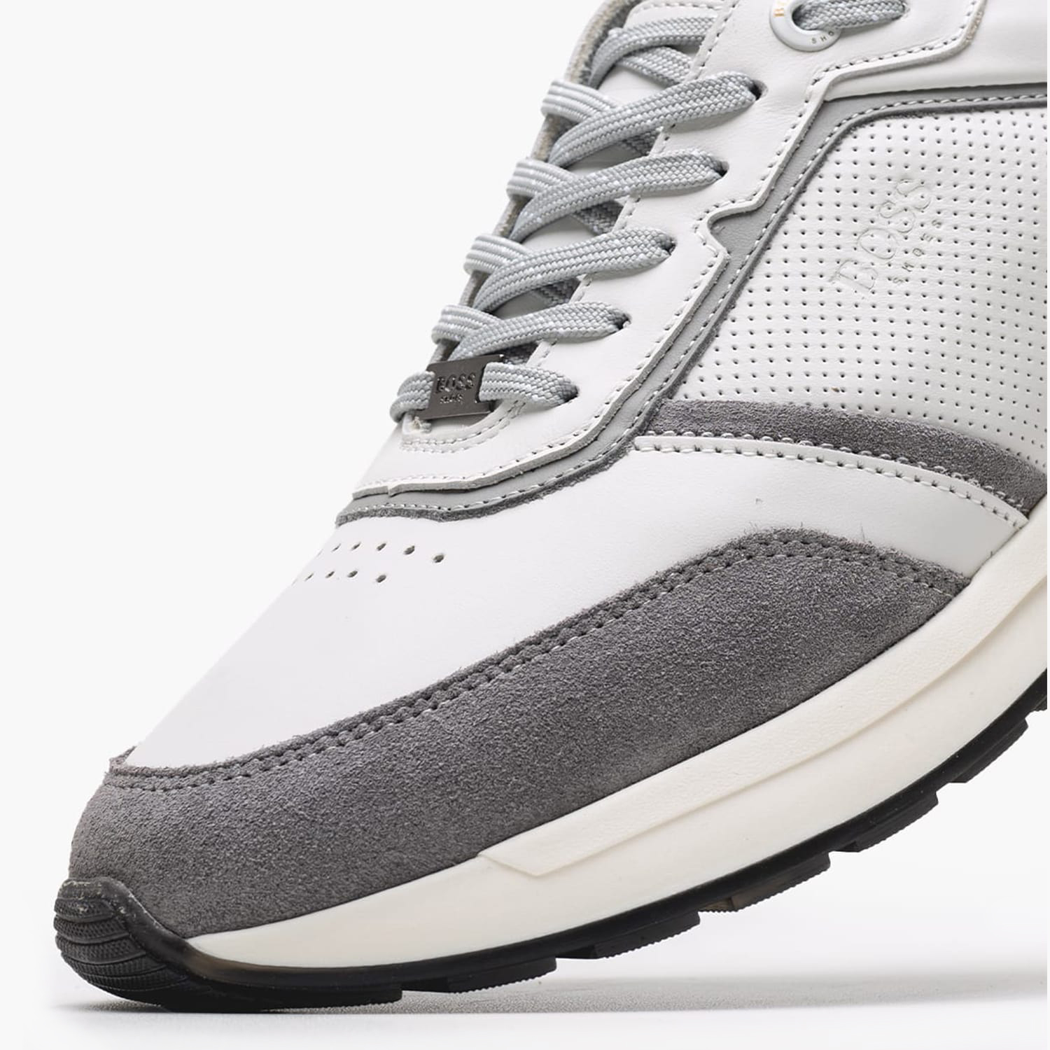 Ανδρικά Παπούτσια Casual B230.A Άσπρο Δέρμα Boss shoes