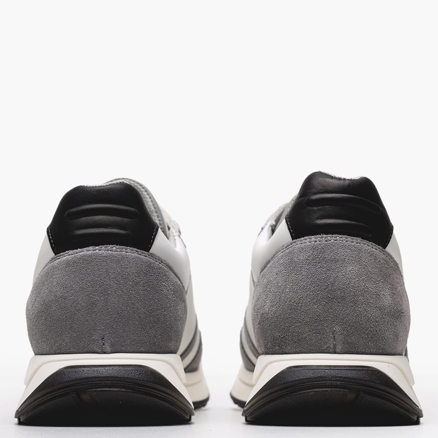 Ανδρικά Παπούτσια Casual B230.A Άσπρο Δέρμα Boss shoes Ανδρικά Παπούτσια Casual B230.A Άσπρο Δέρμα Boss shoes
