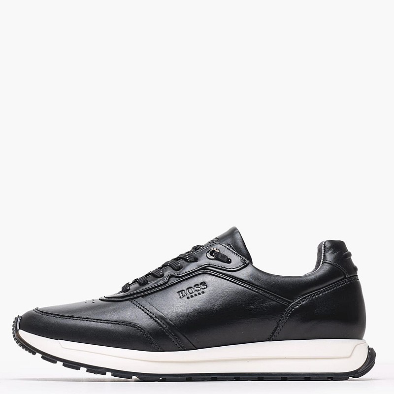 Ανδρικά Παπούτσια Casual B230.B Μαύρο Δέρμα Boss shoes