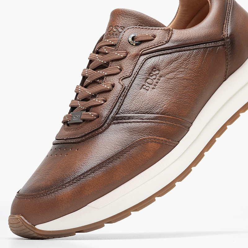 Ανδρικά Παπούτσια Casual B230.B Ταμπά Δέρμα Boss shoes