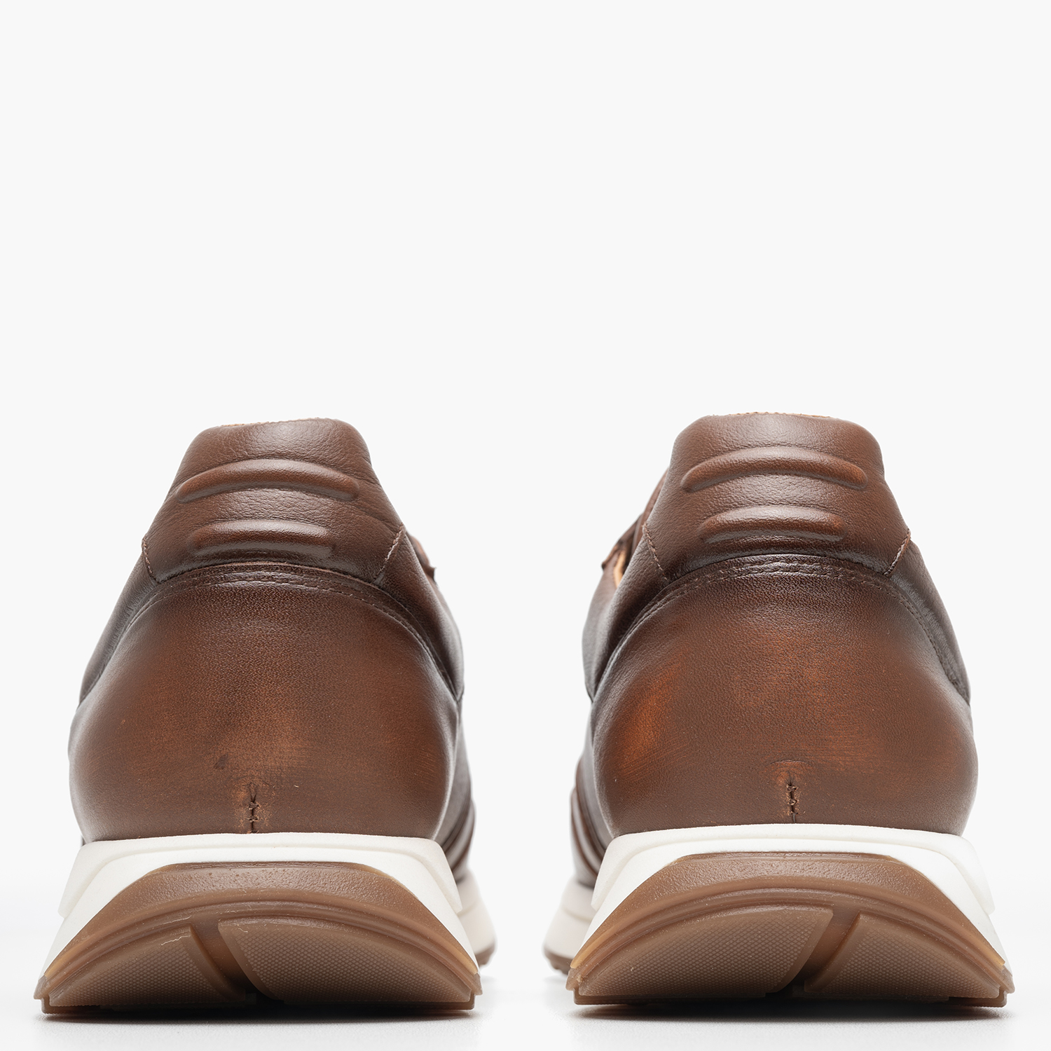 Ανδρικά Παπούτσια Casual B230.B Ταμπά Δέρμα Boss shoes Ανδρικά Παπούτσια Casual B230.B Ταμπά Δέρμα Boss shoes