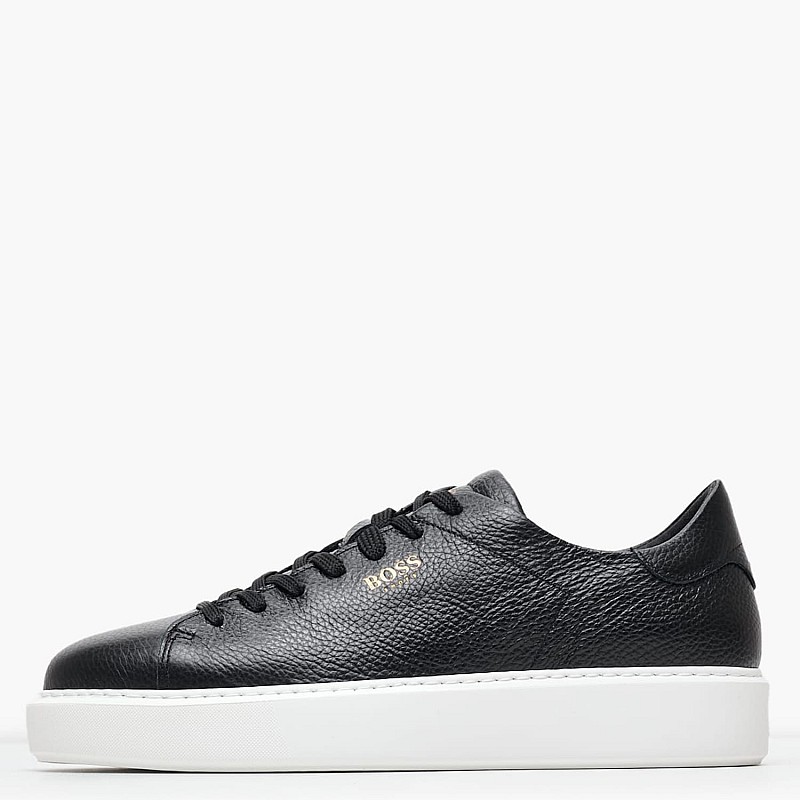 Ανδρικά Παπούτσια Casual B5720 Μαύρο Δέρμα Boss shoes