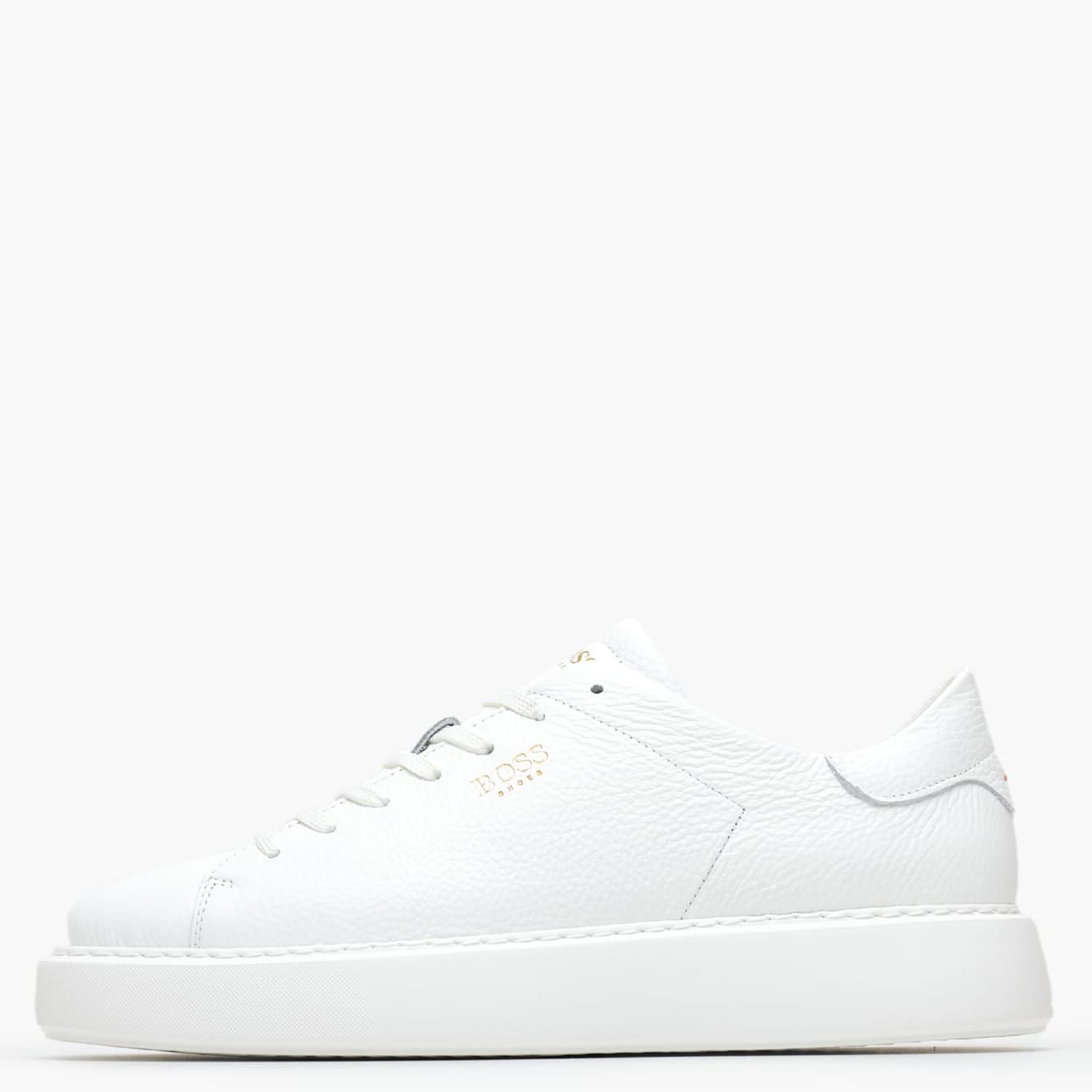 Ανδρικά Παπούτσια Casual B5720 Άσπρο Δέρμα Boss shoes