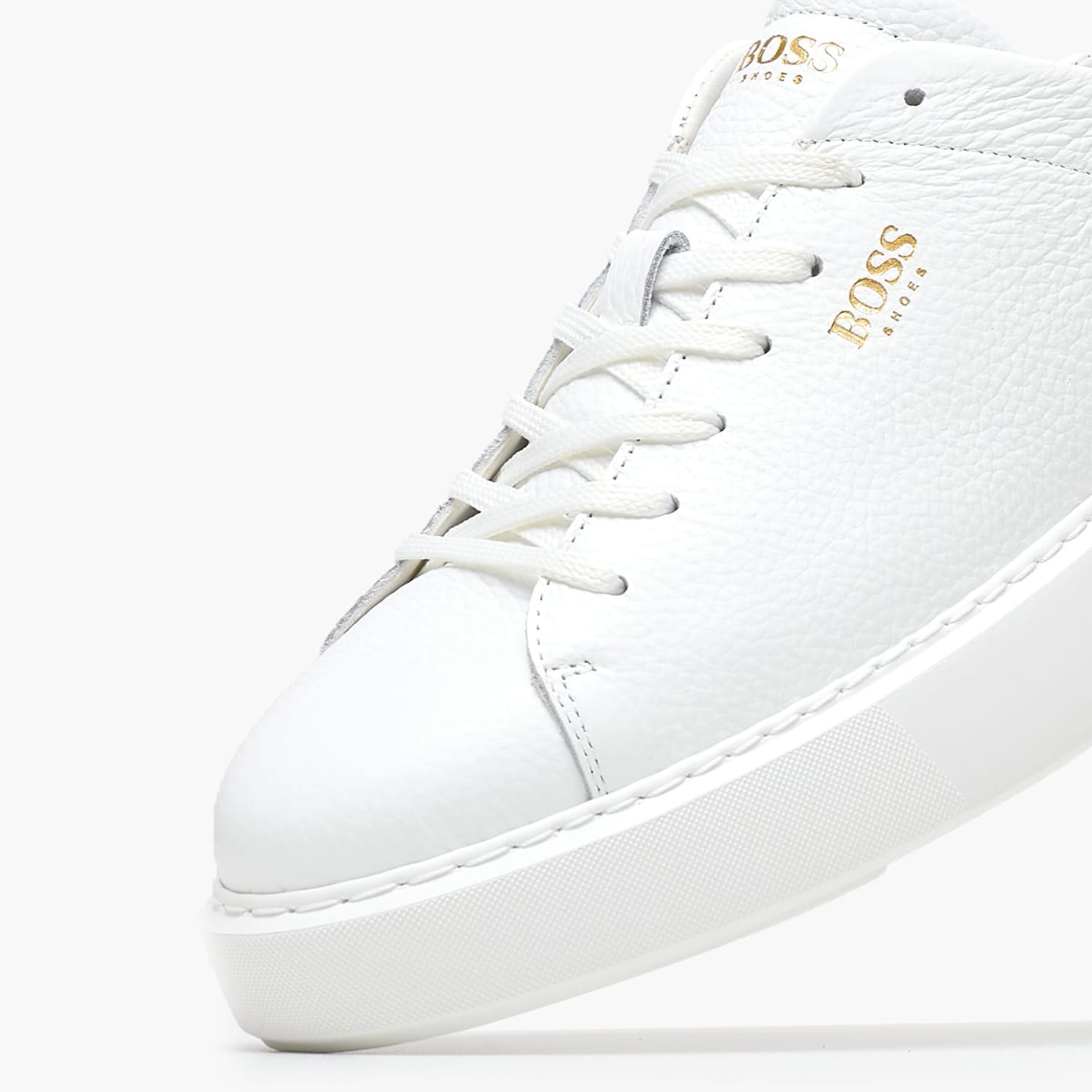 Ανδρικά Παπούτσια Casual B5720 Άσπρο Δέρμα Boss shoes