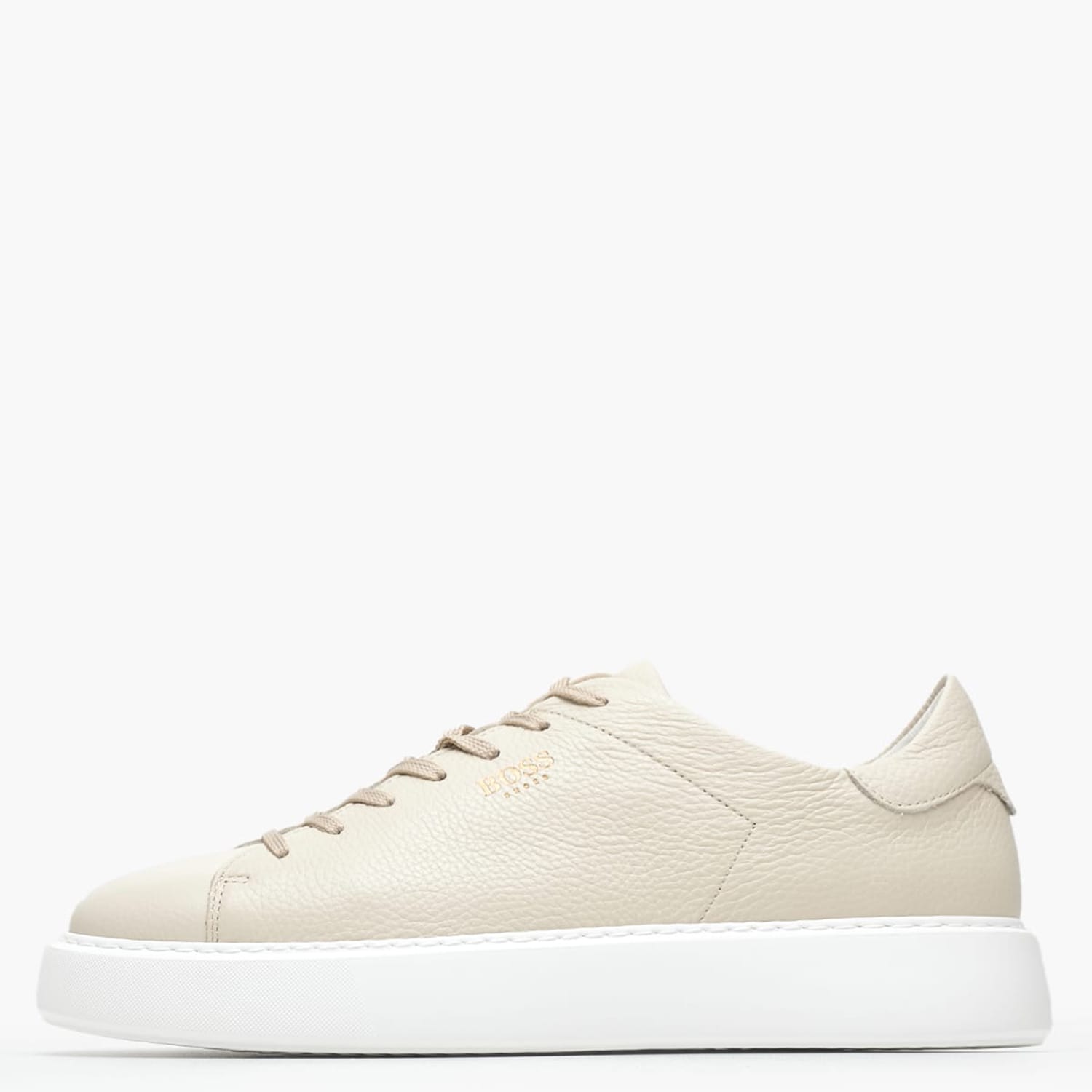 Ανδρικά Παπούτσια Casual B5720 Μπεζ Δέρμα Boss shoes