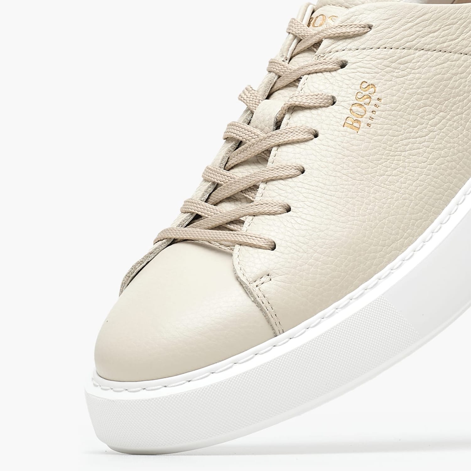 Ανδρικά Παπούτσια Casual B5720 Μπεζ Δέρμα Boss shoes