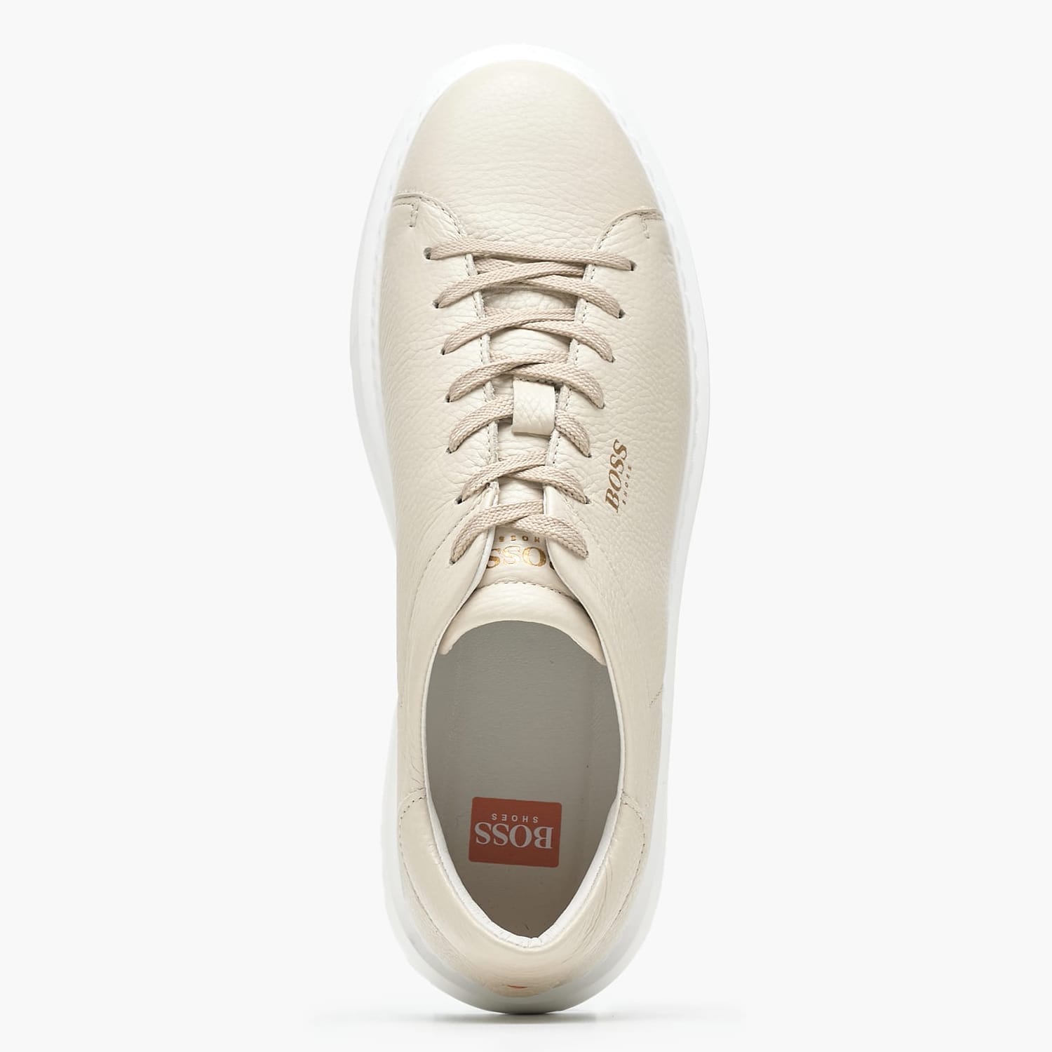 Men Casual Shoes B5720 Beige Leather Boss shoes Men Casual Shoes B5720 Beige Leather Boss shoes