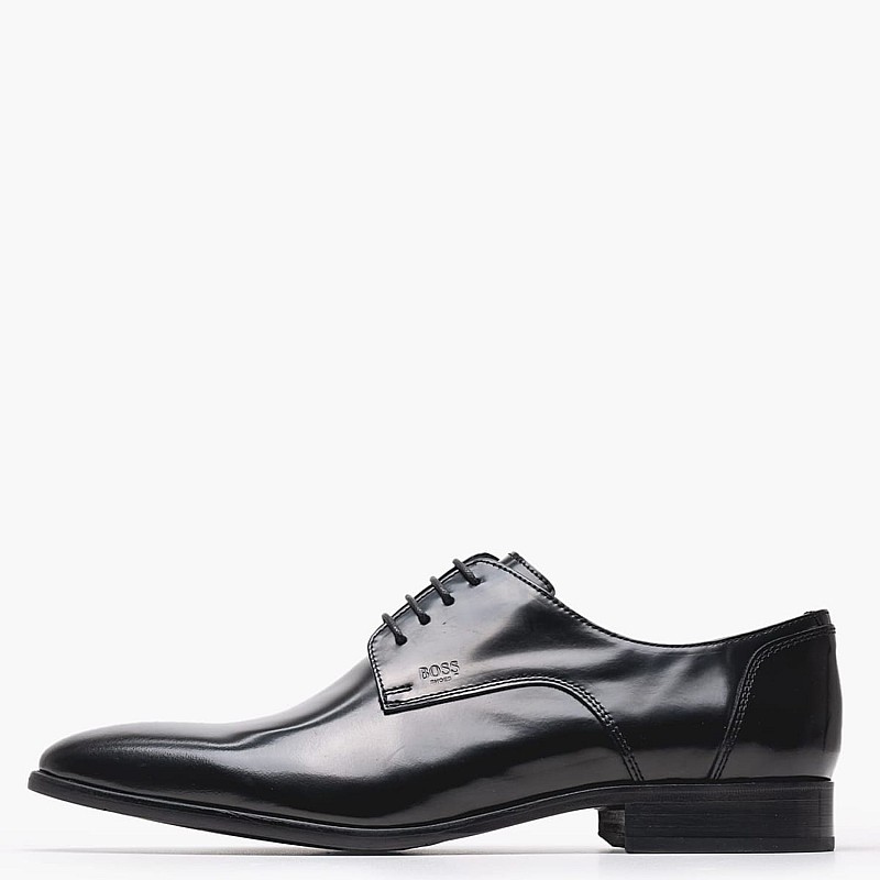Men Shoes B7513.FLO Black Leather Boss shoes
