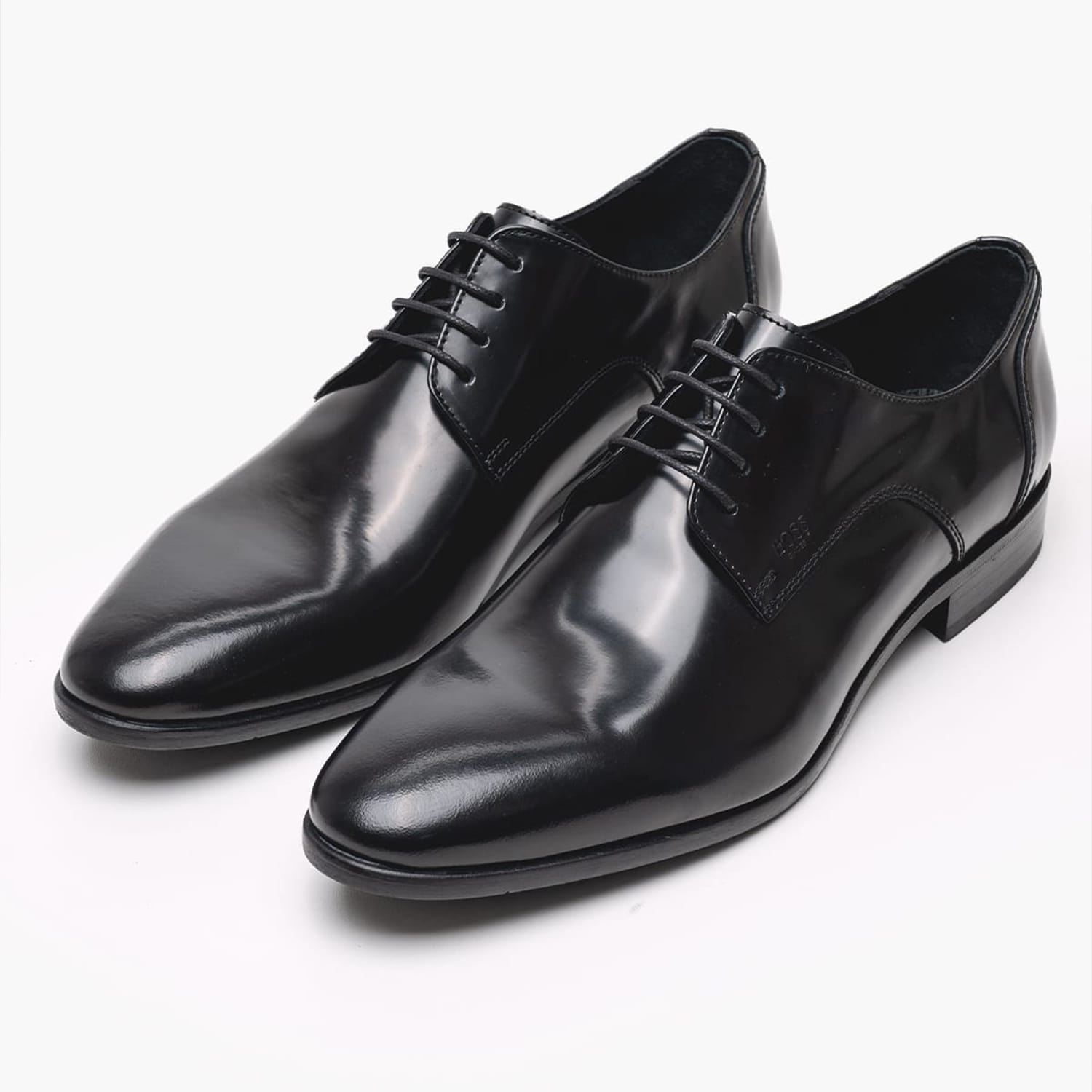 Ανδρικά Παπούτσια Δετά B7513.FLO Μαύρο Δέρμα Boss shoes Ανδρικά Παπούτσια Δετά B7513.FLO Μαύρο Δέρμα Boss shoes