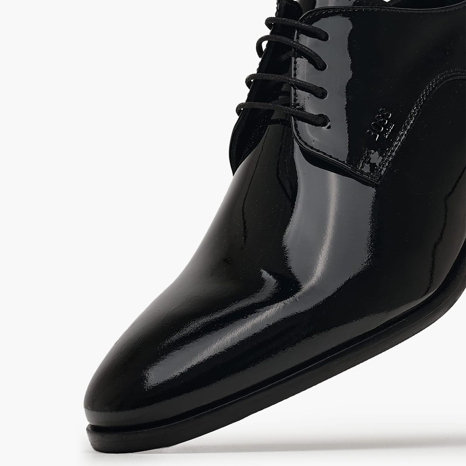 Men Shoes B7513.Loust Black Patent Leather Boss shoes