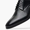 Ανδρικά Παπούτσια Δετά B7513.Point Μαύρο Δέρμα Boss shoes Ανδρικά Παπούτσια Δετά B7513.Point Μαύρο Δέρμα Boss shoes