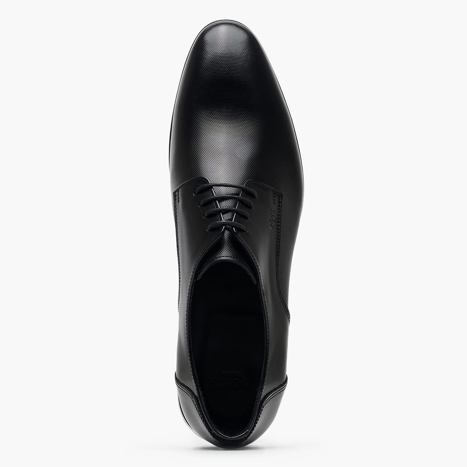Ανδρικά Παπούτσια Δετά B7513.Point Μαύρο Δέρμα Boss shoes Ανδρικά Παπούτσια Δετά B7513.Point Μαύρο Δέρμα Boss shoes