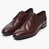 Ανδρικά Παπούτσια Δετά B7513.Point Καφέ Δέρμα Boss shoes Ανδρικά Παπούτσια Δετά B7513.Point Καφέ Δέρμα Boss shoes