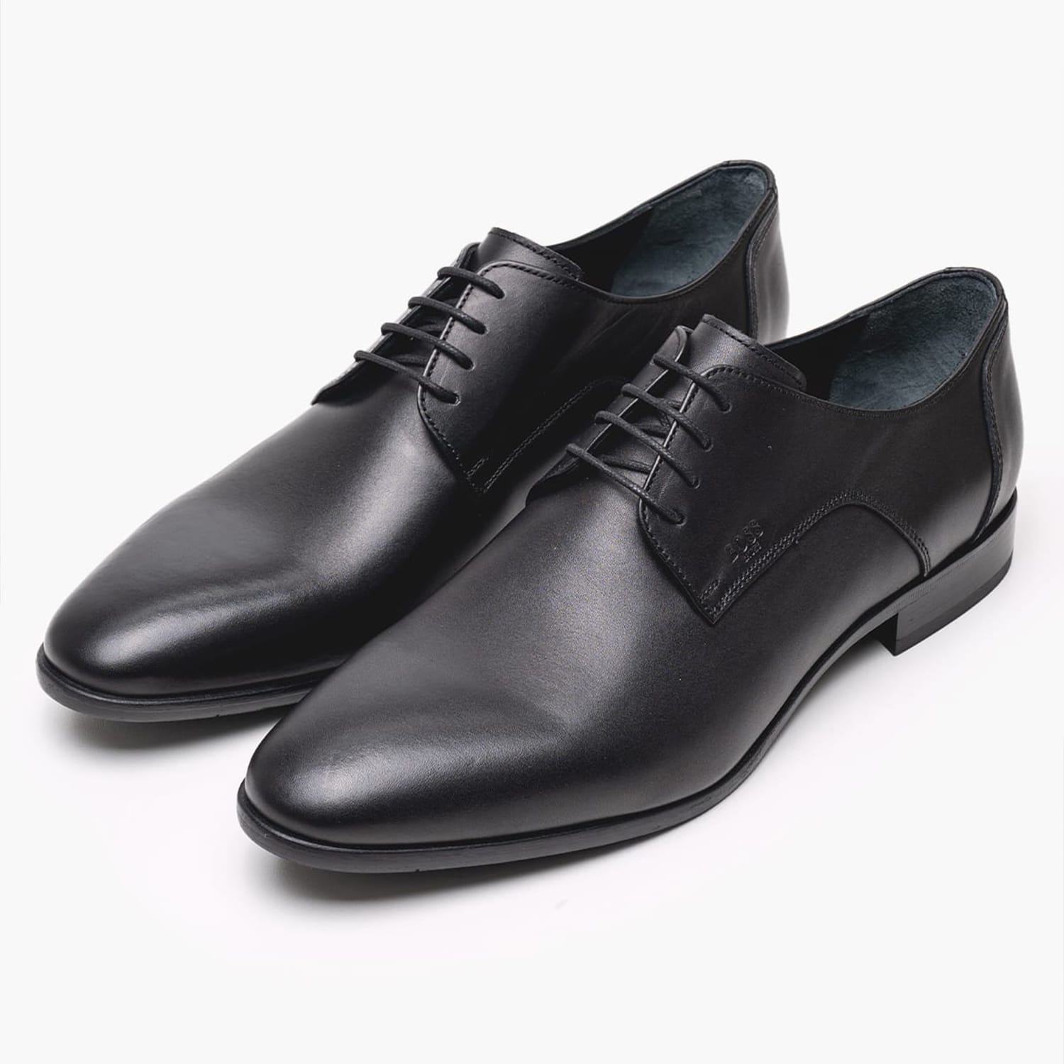 Ανδρικά Παπούτσια Δετά B7513 Μαύρο Δέρμα Boss shoes Ανδρικά Παπούτσια Δετά B7513 Μαύρο Δέρμα Boss shoes