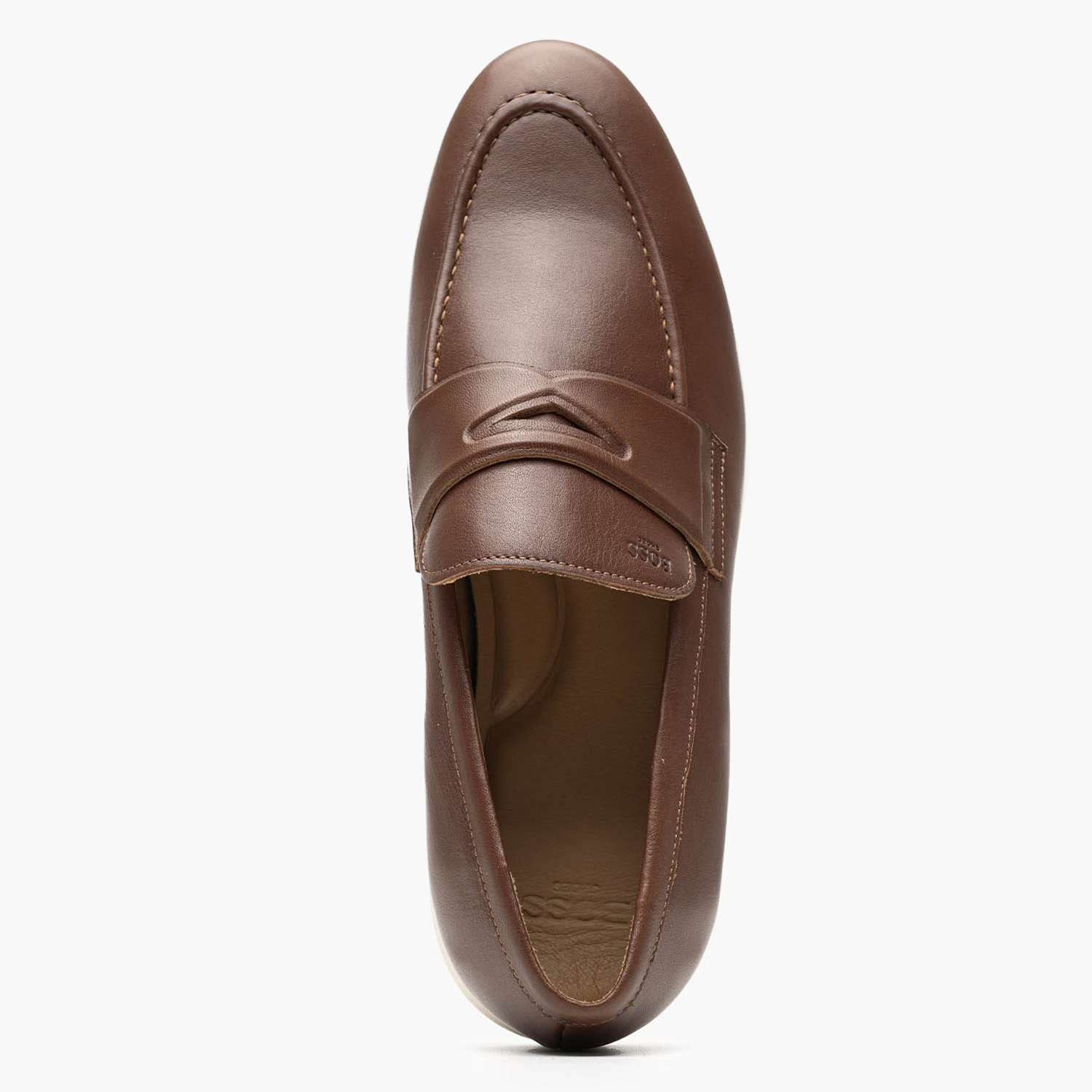 Ανδρικά Μοκασίνια B7537 Ταμπά Δέρμα Boss shoes Ανδρικά Μοκασίνια B7537 Ταμπά Δέρμα Boss shoes