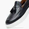 Ανδρικά Μοκασίνια B7686.Lea Μαύρο Δέρμα Boss shoes Ανδρικά Μοκασίνια B7686.Lea Μαύρο Δέρμα Boss shoes