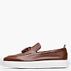 Ανδρικά Μοκασίνια B7686.Lea Ταμπά Δέρμα Boss shoes Ανδρικά Μοκασίνια B7686.Lea Ταμπά Δέρμα Boss shoes
