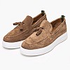 Ανδρικά Μοκασίνια B7686 Ταμπά Δέρμα Καστόρι Boss shoes Ανδρικά Μοκασίνια B7686 Ταμπά Δέρμα Καστόρι Boss shoes