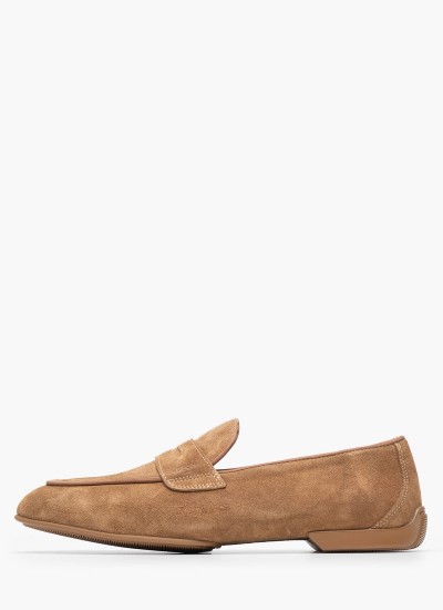 Ανδρικά Μοκασίνια Waxy2.Polaris Καφέ Δέρμα Sebago