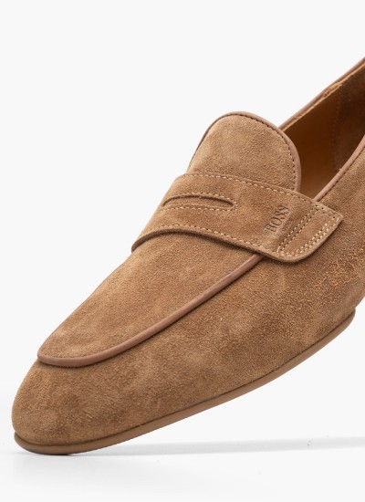 Ανδρικά Μοκασίνια Waxy2.Polaris Καφέ Δέρμα Sebago
