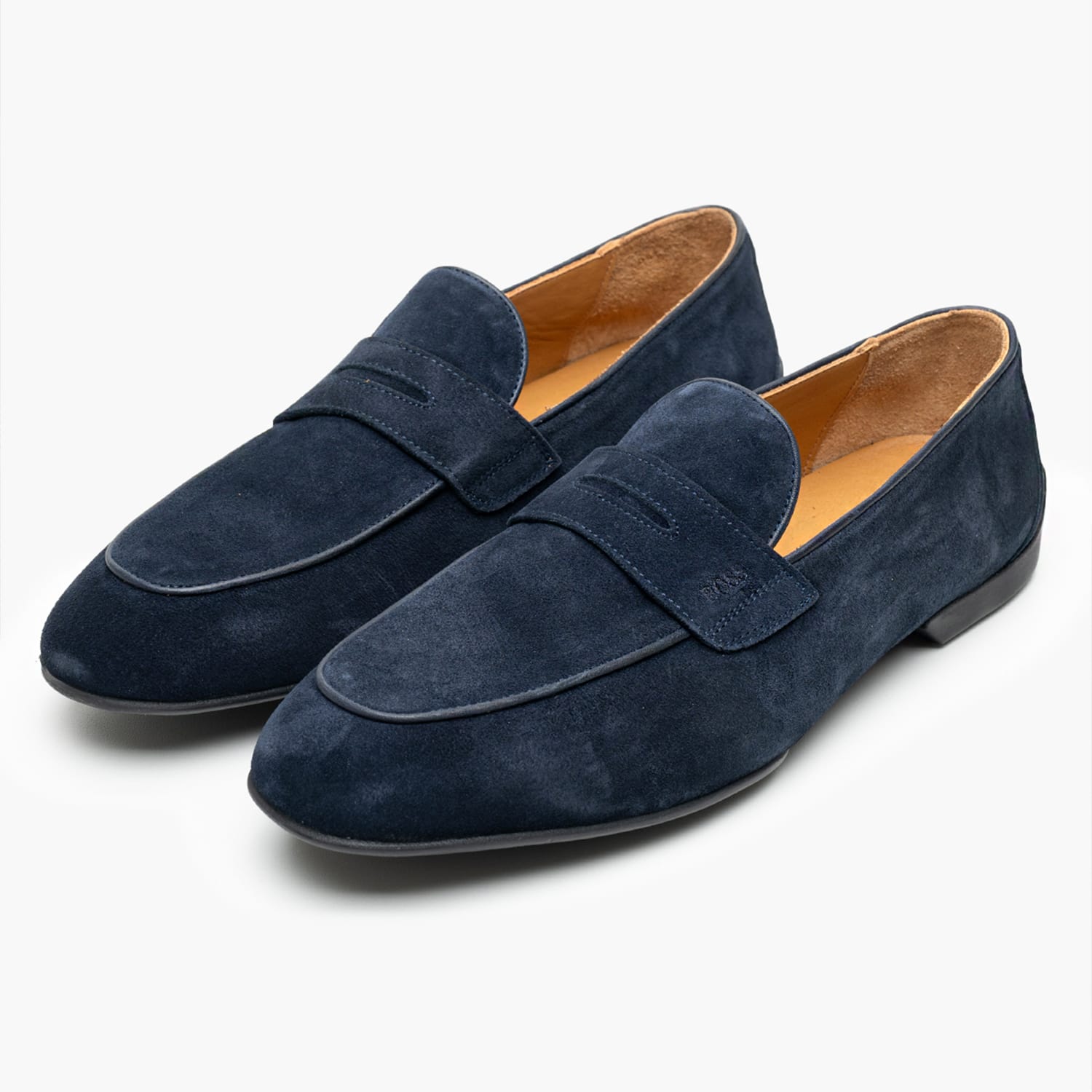Ανδρικά Μοκασίνια B7729 Μπλε Δέρμα Καστόρι Boss shoes Ανδρικά Μοκασίνια B7729 Μπλε Δέρμα Καστόρι Boss shoes