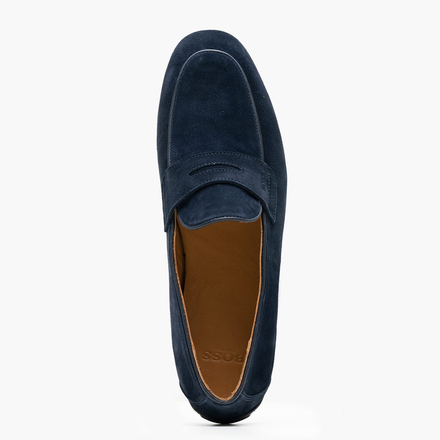 Ανδρικά Μοκασίνια B7729 Μπλε Δέρμα Καστόρι Boss shoes Ανδρικά Μοκασίνια B7729 Μπλε Δέρμα Καστόρι Boss shoes