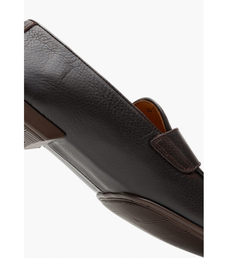 Ανδρικά Μοκασίνια B7729 Καφέ Δέρμα Boss shoes Ανδρικά Μοκασίνια B7729 Καφέ Δέρμα Boss shoes