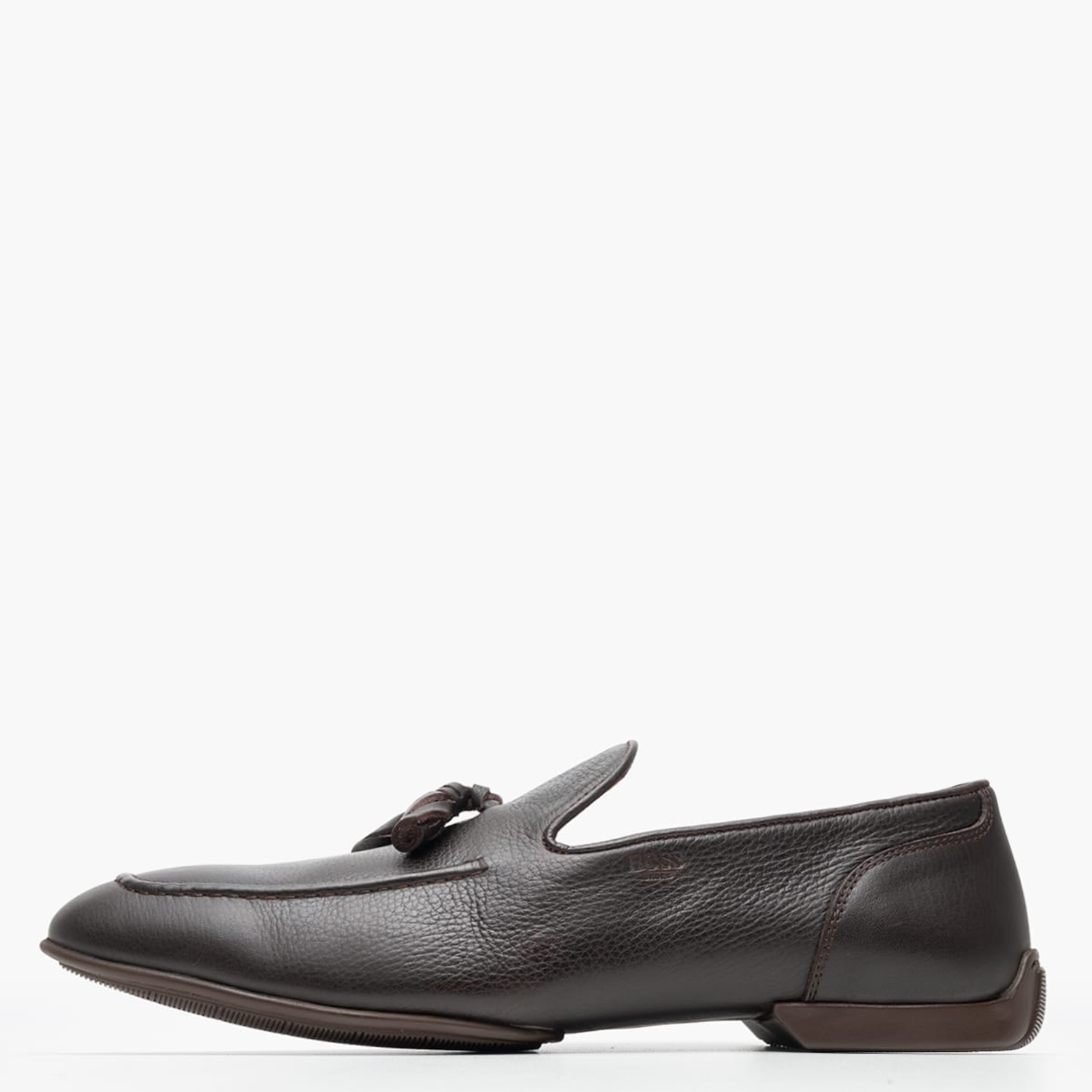 Ανδρικά Μοκασίνια B7730 Καφέ Δέρμα Boss shoes