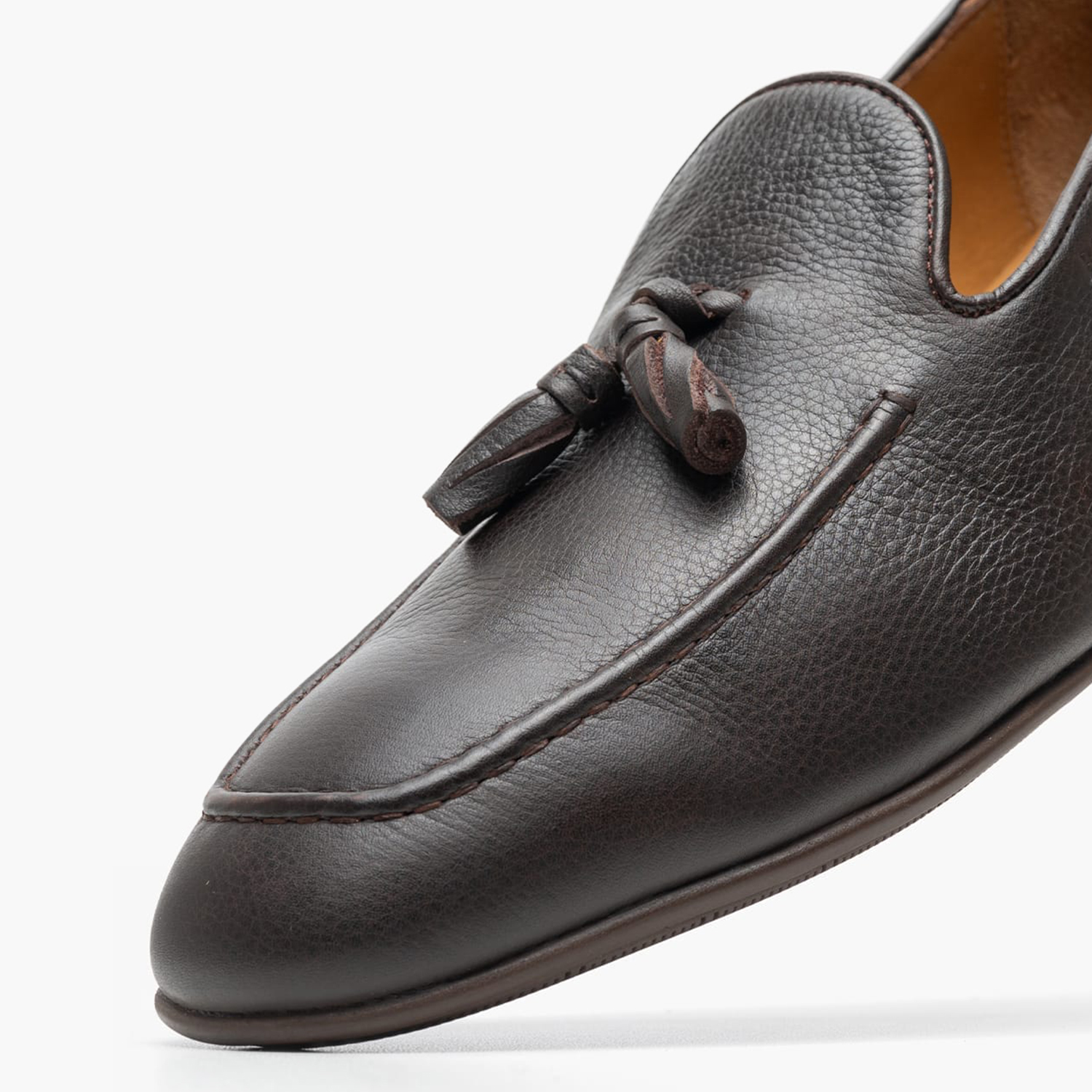 Ανδρικά Μοκασίνια B7730 Καφέ Δέρμα Boss shoes