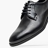 Ανδρικά Παπούτσια Δετά B7733.Point Μαύρο Δέρμα Boss shoes Ανδρικά Παπούτσια Δετά B7733.Point Μαύρο Δέρμα Boss shoes