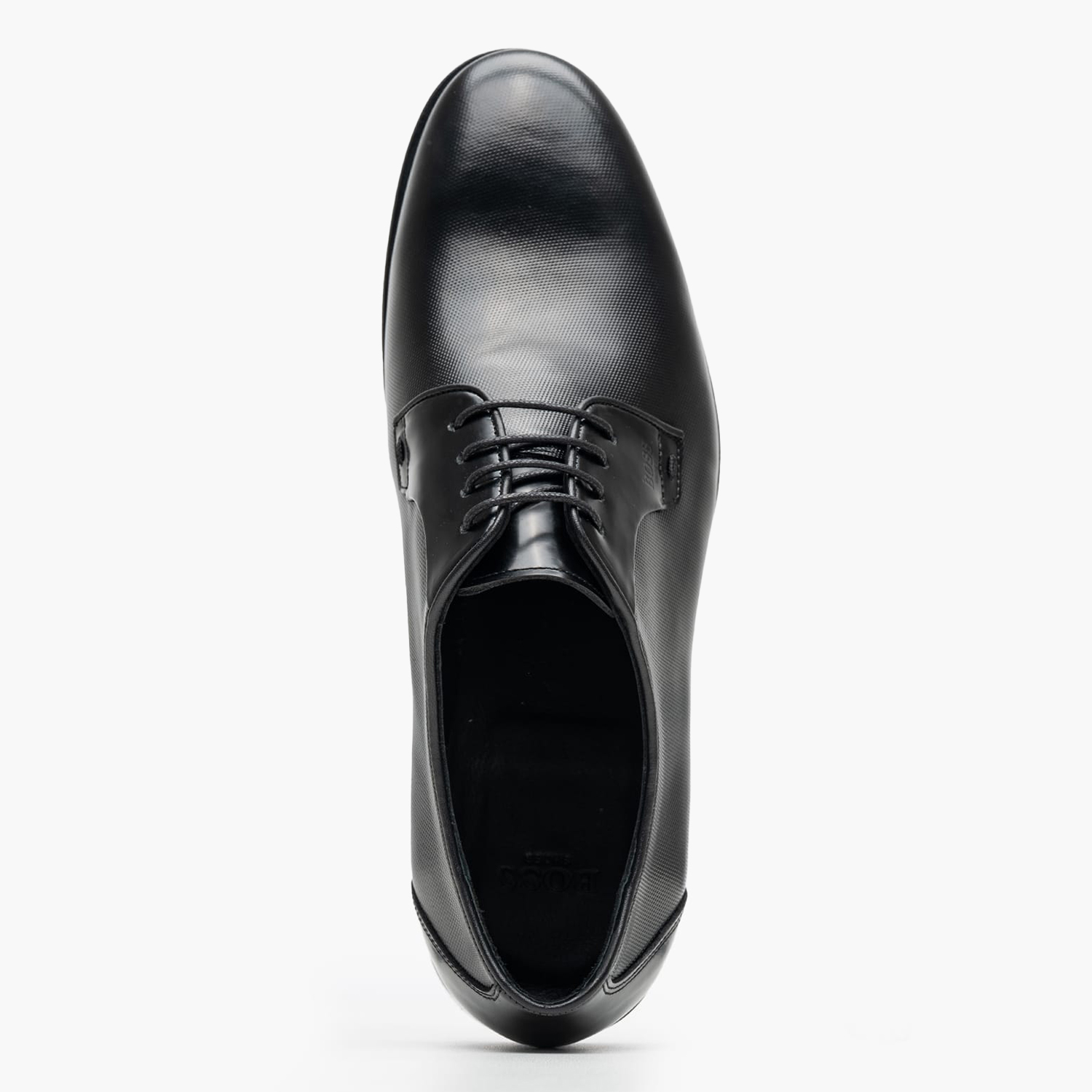 Ανδρικά Παπούτσια Δετά B7733.Point Μαύρο Δέρμα Boss shoes Ανδρικά Παπούτσια Δετά B7733.Point Μαύρο Δέρμα Boss shoes
