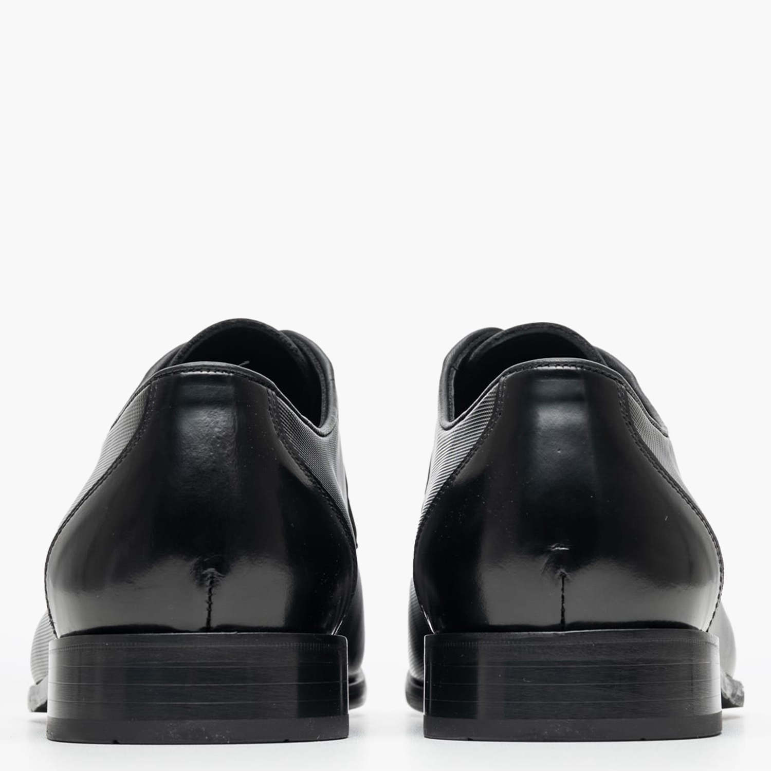 Ανδρικά Παπούτσια Δετά B7733.Point Μαύρο Δέρμα Boss shoes Ανδρικά Παπούτσια Δετά B7733.Point Μαύρο Δέρμα Boss shoes