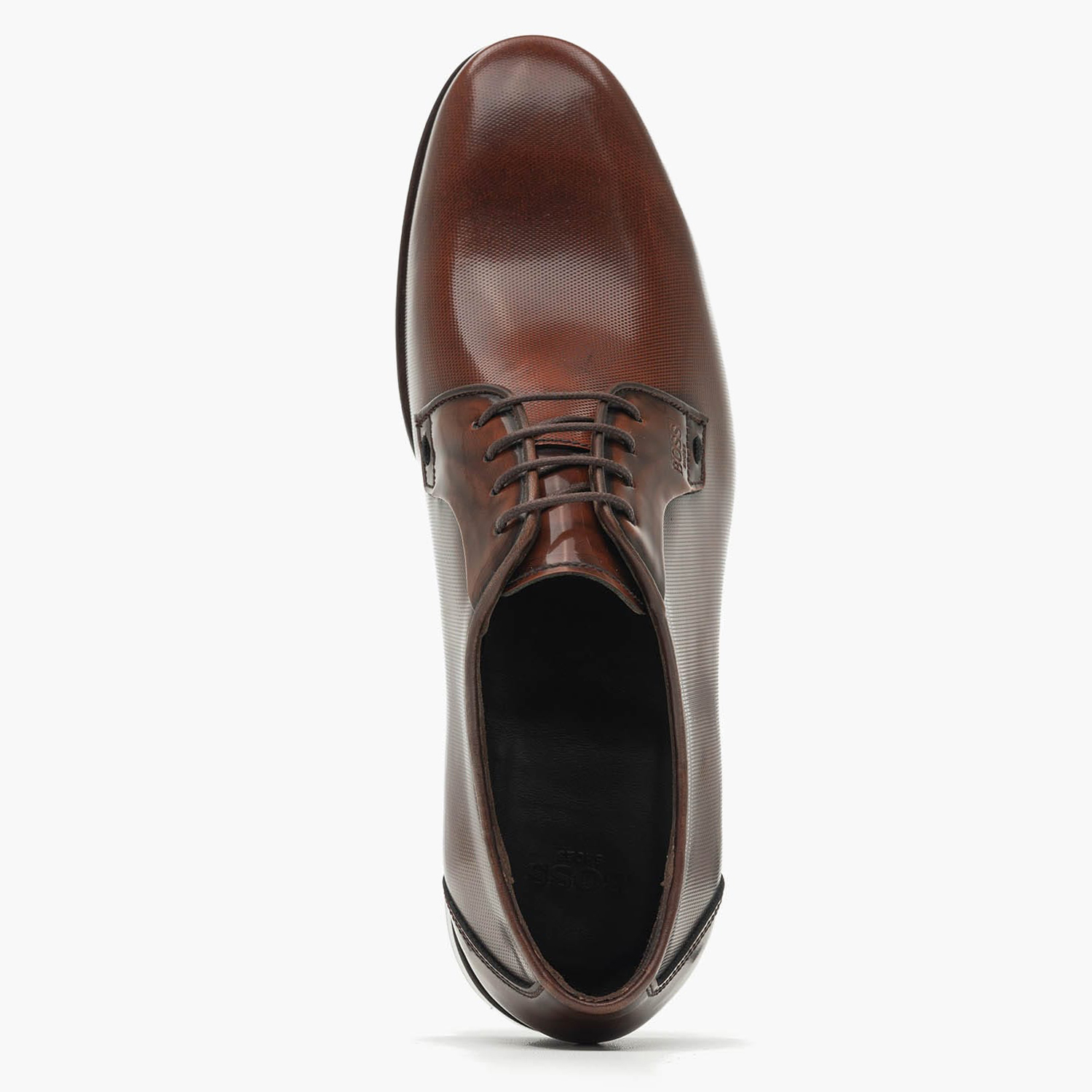 Ανδρικά Παπούτσια Δετά B7733.Point Ταμπά Δέρμα Boss shoes Ανδρικά Παπούτσια Δετά B7733.Point Ταμπά Δέρμα Boss shoes