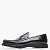 Men Moccasins B7745 Black Leather Boss shoes Men Moccasins B7745 Black Leather Boss shoes