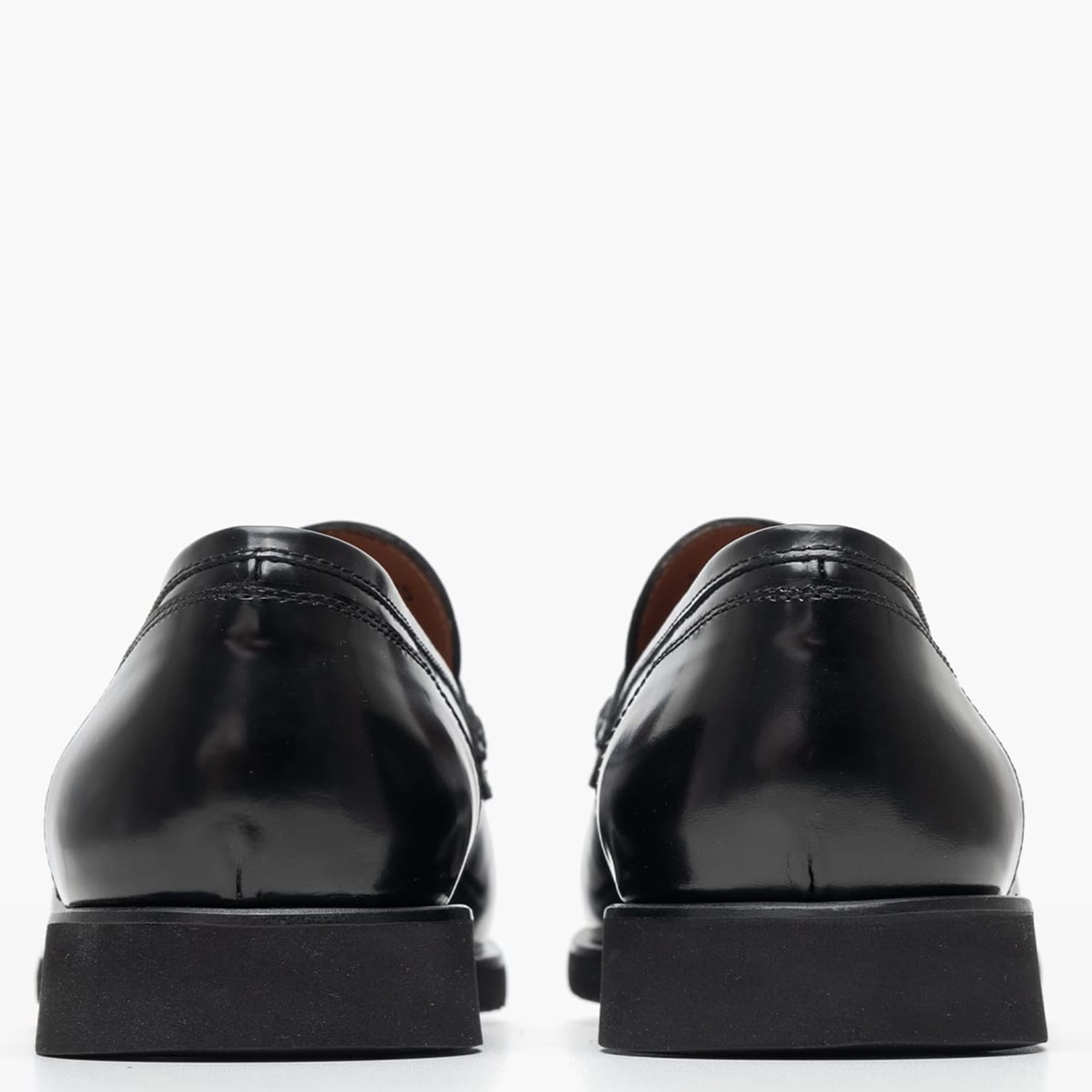 Men Moccasins B7745 Black Leather Boss shoes Men Moccasins B7745 Black Leather Boss shoes