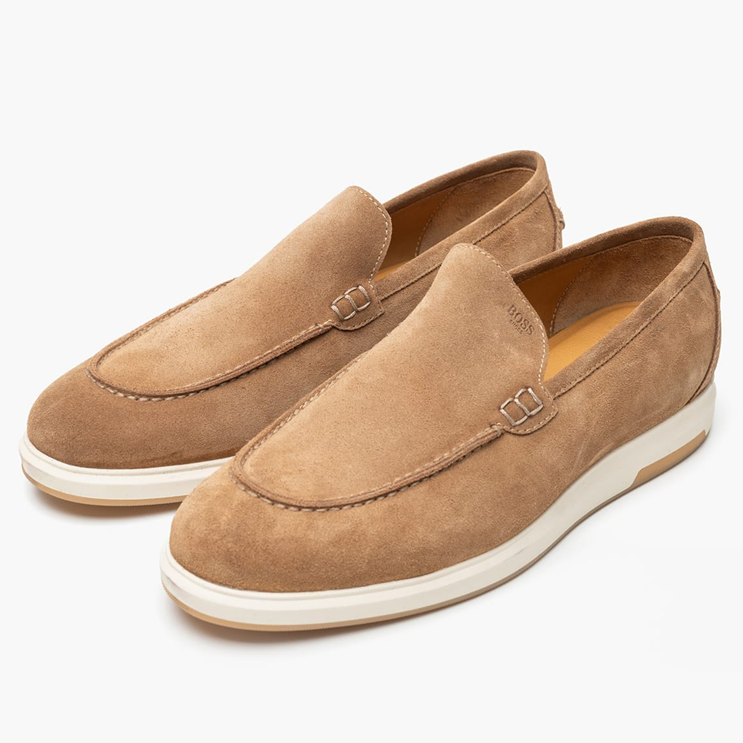 Ανδρικά Μοκασίνια B7762 Ταμπά Δέρμα Καστόρι Boss shoes Ανδρικά Μοκασίνια B7762 Ταμπά Δέρμα Καστόρι Boss shoes