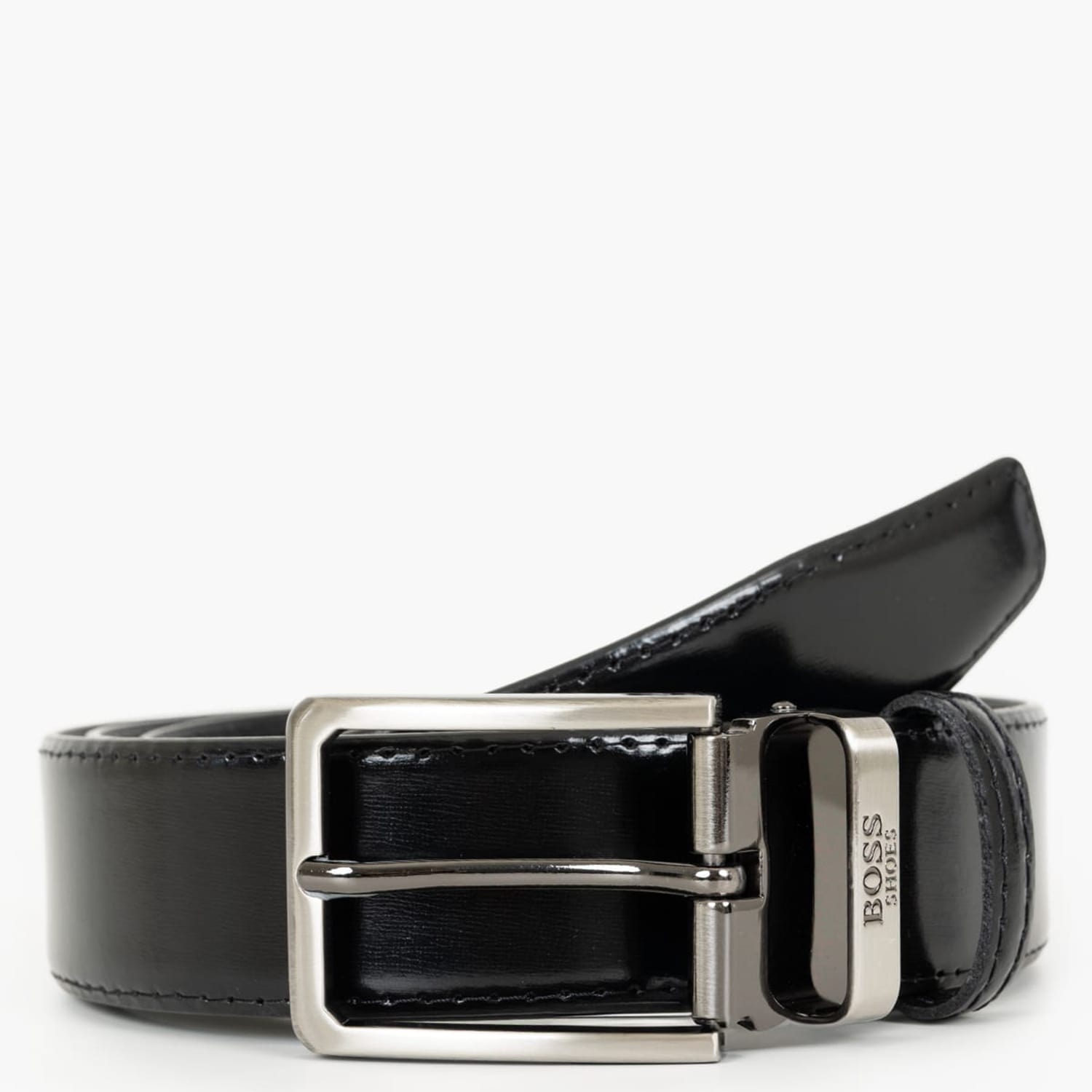 Ανδρικές Ζώνες BB006 Μαύρο Δέρμα Boss shoes