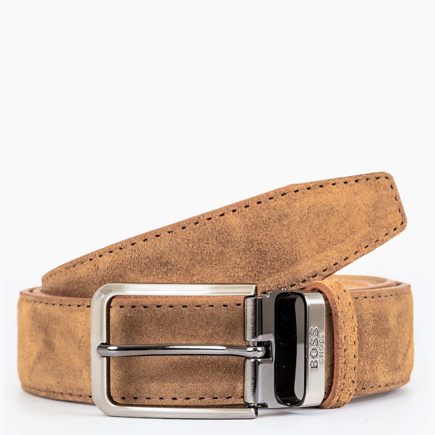 Ανδρικές Ζώνες BB015 Ταμπά Δέρμα Καστόρι Boss shoes