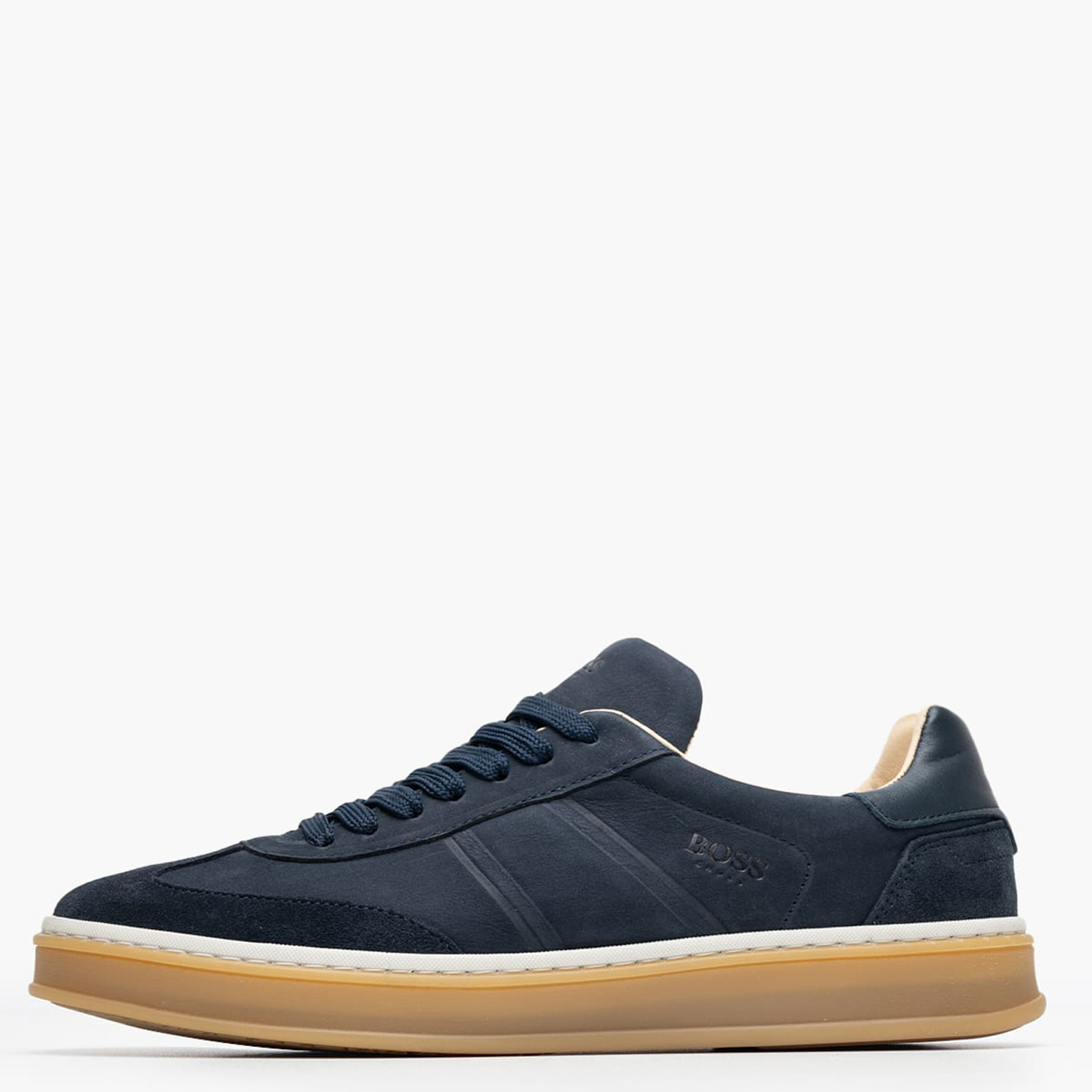 Ανδρικά Παπούτσια Casual BC110.A Μπλε Δέρμα Boss shoes