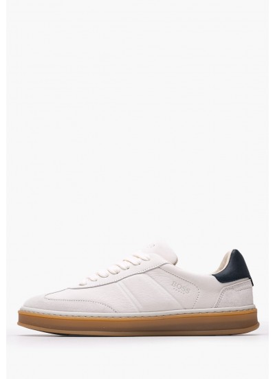 Ανδρικά Παπούτσια Casual U.Spherica.E Μαύρο Δέρμα Geox