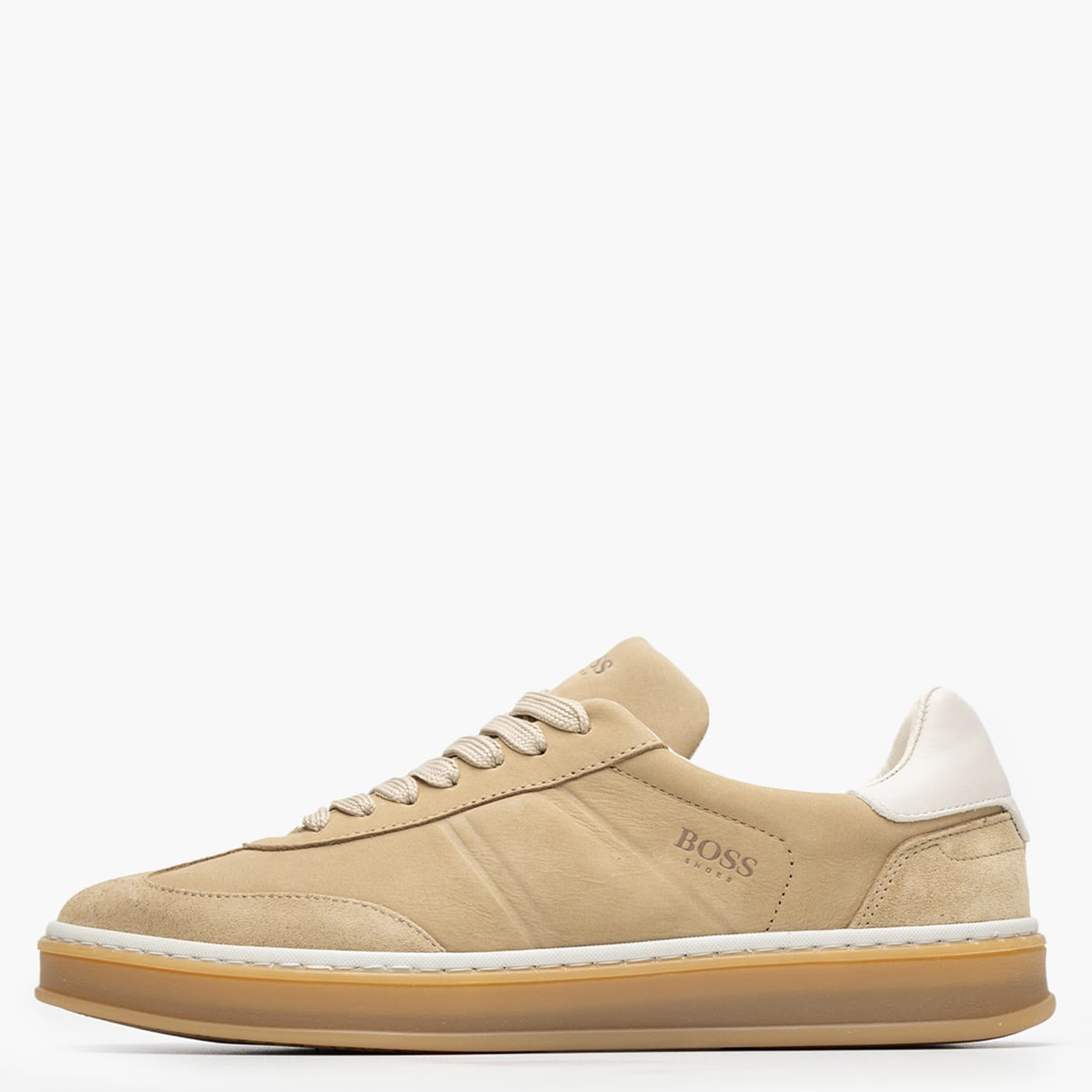 Ανδρικά Παπούτσια Casual BC110.A Μπεζ Δέρμα Boss shoes
