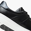 Ανδρικά Παπούτσια Casual BC121 Μαύρο Δέρμα Boss shoes Ανδρικά Παπούτσια Casual BC121 Μαύρο Δέρμα Boss shoes