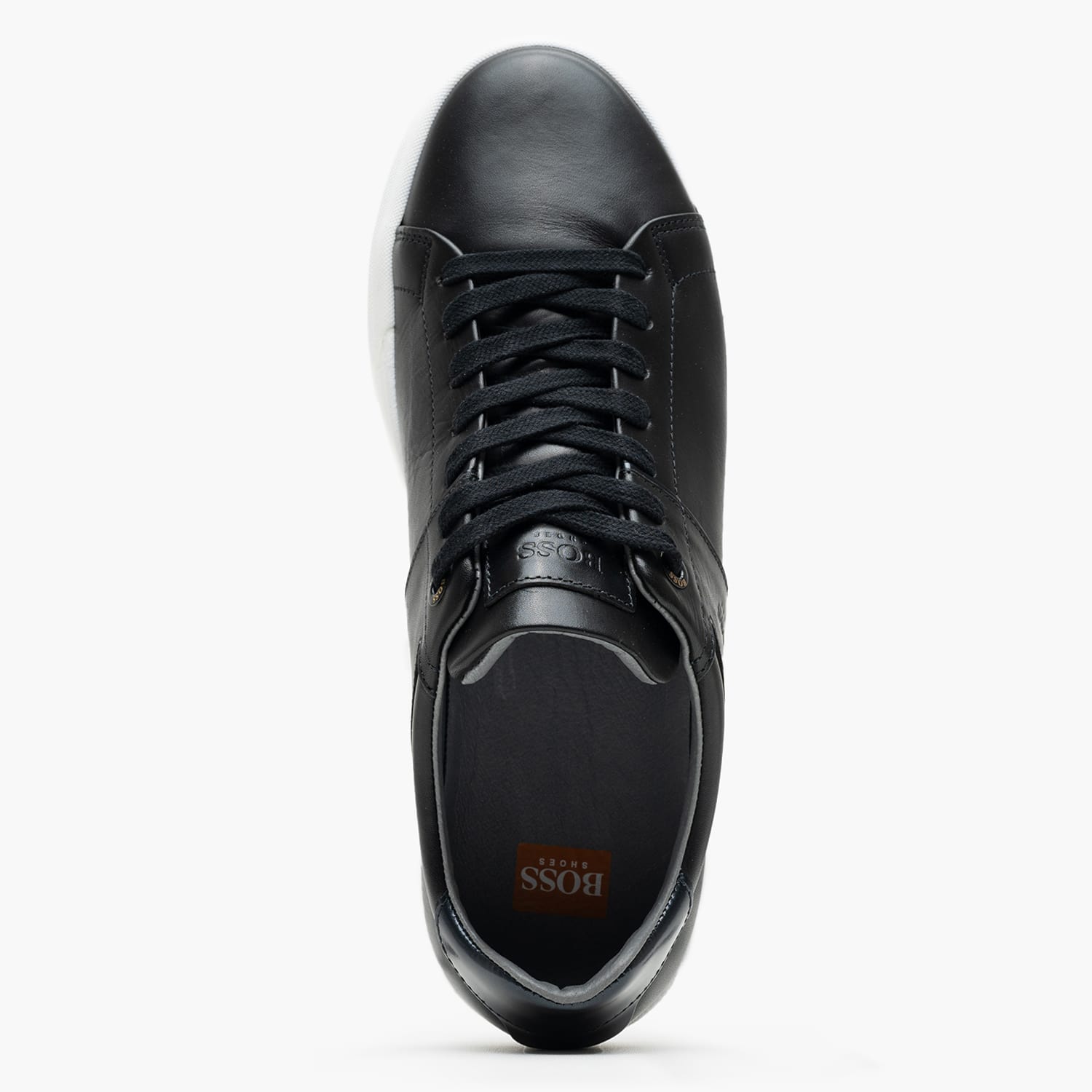 Ανδρικά Παπούτσια Casual BC121 Μαύρο Δέρμα Boss shoes Ανδρικά Παπούτσια Casual BC121 Μαύρο Δέρμα Boss shoes