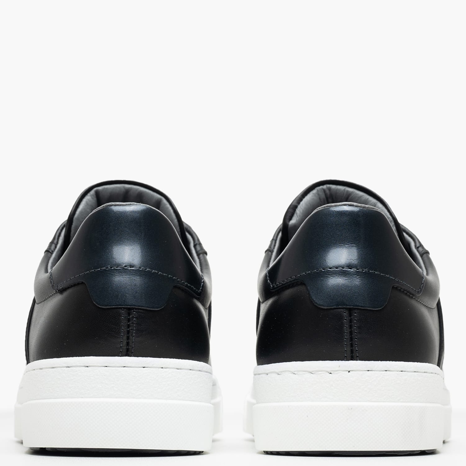 Ανδρικά Παπούτσια Casual BC121 Μαύρο Δέρμα Boss shoes Ανδρικά Παπούτσια Casual BC121 Μαύρο Δέρμα Boss shoes