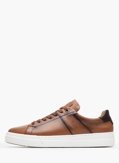 Ανδρικές Ζώνες ZB010 Μπλε Δέρμα Λουστρίνι Boss shoes