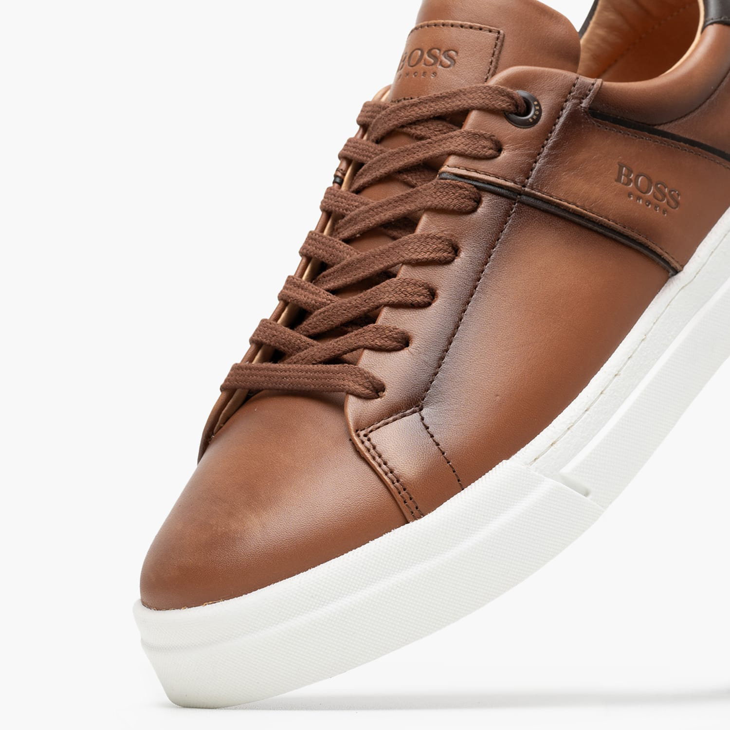 Ανδρικά Παπούτσια Casual BC121 Ταμπά Δέρμα Boss shoes