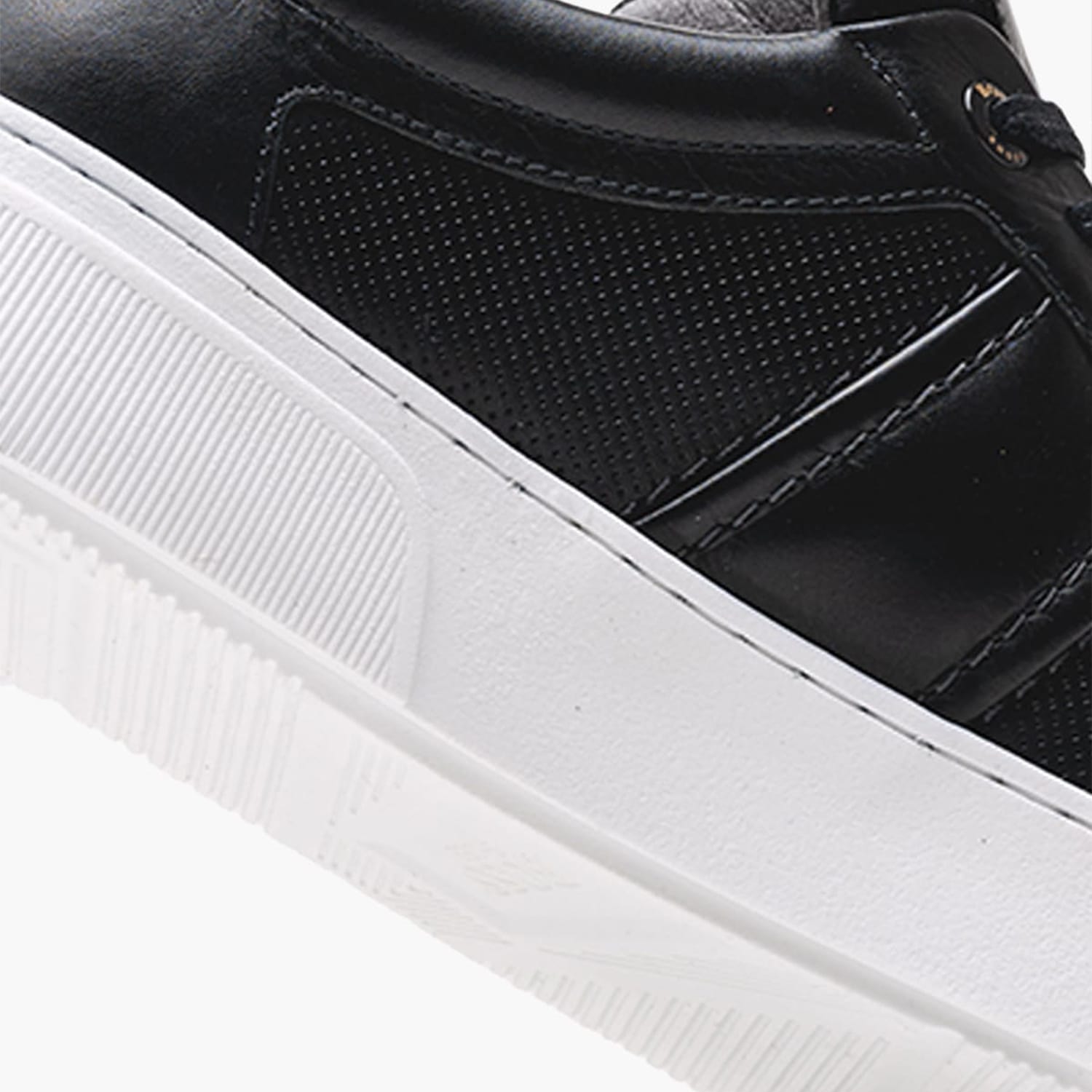 Men Casual Shoes BC340 Black Leather Boss shoes Men Casual Shoes BC340 Black Leather Boss shoes