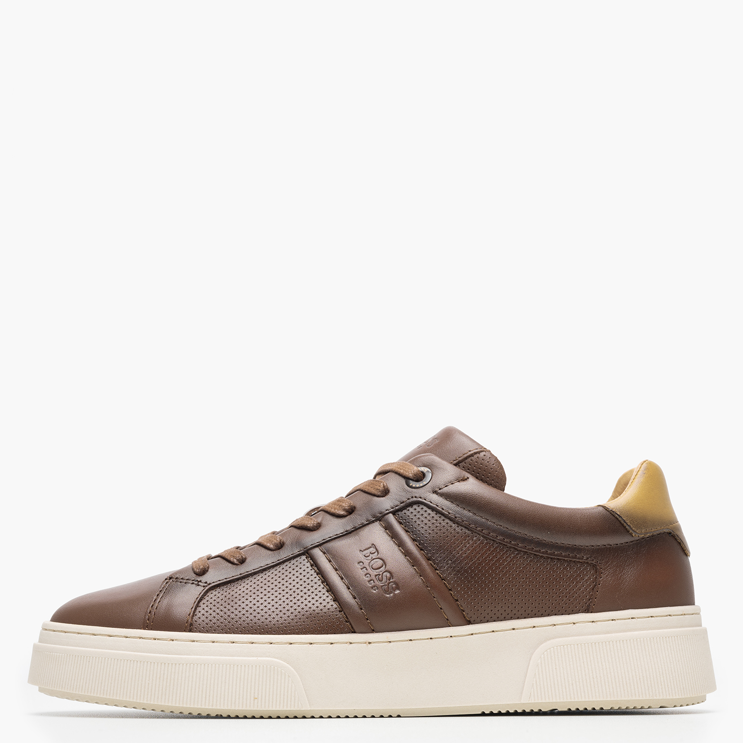 Ανδρικά Παπούτσια Casual BC340 Ταμπά Δέρμα Boss shoes